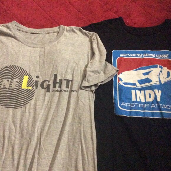 15 Used Men's T Shirts M&L For Work - Picture 3 of 8